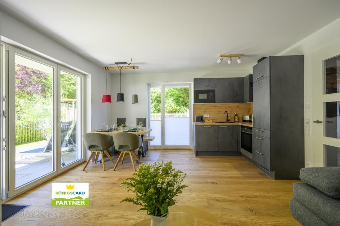 Ferienwohnung Am Kofel オーバーアマーガウ エクステリア 写真